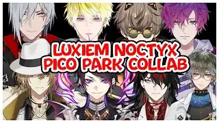 So Luxiem Noctyc (LuxNoc) Pico Park collab happened.. [Multiple POV] ⎯ Nijisanji EN clip
