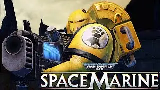 Imperial Fist + Plasma Cannon vs 500+ Orks! - Exterminatus, Warhammer 40K: Space Marine
