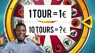 10 TOURS GRATUIT SUR 1XBET DANS LE JEU LUCKY WHEEL