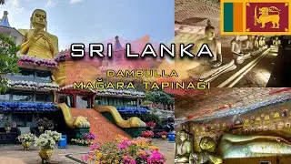 SRI LANKA VLOG #5: DAMBULLA CAVE TEMPLE / MAĞARA TAPINAĞI -MAYMUNLAR ve Diana'nın yüzüğü