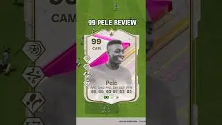 99 Pelé Review in EA Sports FC 24 #shorts #short #fc24 #eafc24 #fifa #futties #ultimateteam #pelé