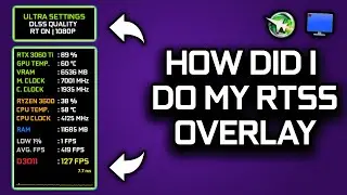 How did I do my RTSS Overlay | Panma