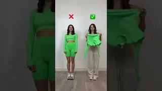 😱 Sport Shirt To Cute Cropped Top | Fashion Hacks For Girls 