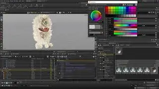 Houdini Foundations | Rig Fur Dude with KineFX 18 | Set up an Render the Shot