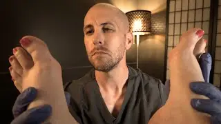 Relaxing ASMR Foot Doctor Exam & Massage | Relaxing Podiatrist Roleplay for Sleep 😴👣