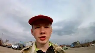 7 8Д 2017г Ставим баки на культиватор. Достал скутер из гаража.