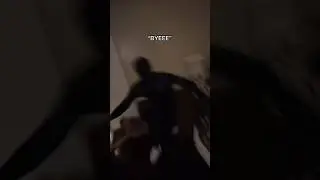 It broke into my house: