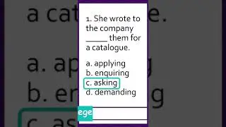 English Grammar Exercises #93 | Mixed Grammar Quiz English Test Hard