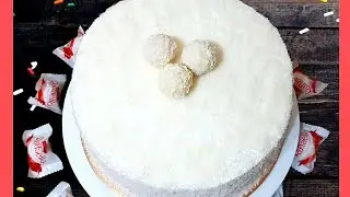 Almond Coconut Cake (Raffaello Cake) Recipe By Zaara,s Kitchen