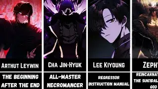 20 Manhwa where MC is as badass as Sung Jin Woo from solo leveling || Comparison || part - 1