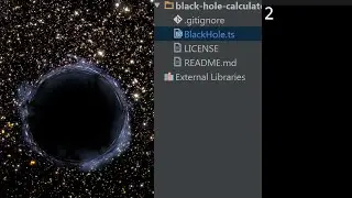 Black Hole Radiation in Code Walkthrough Example