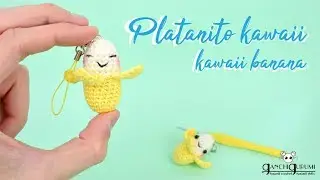 Kawaii amigurumi banana - Amigurumi pattern tutorial so easy