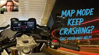BMW R1300RT TFT Map Mode Issues — App Disconnects & Resets 