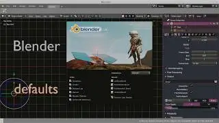 Blender custom defaults