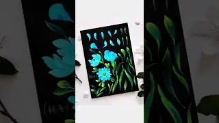 💡 How To Paint Using Round Brush BASICS Easy Painting Technique #shorts