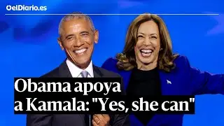 OBAMA apoya a KAMALA HARRIS: "Será la presidenta que necesitamos. YES, SHE CAN"
