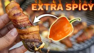 TURN UP The HEAT On Some Jalapeño Poppers | Slow N Sear Travel Kettle