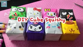 DIY CUBE PAPER SQUISHY 1