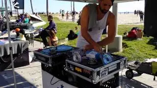 DJ HYMN at Venice Beach