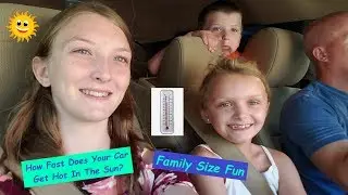 Parked Car Reaching Deadly Temperatures (2018) - Keep Your Kids & Pets Safe in the Heat!