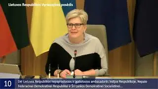 2024-01-24 Vyriausybės pasitarimas ir posėdis