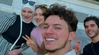 انس الشايب فاجأ لانا ولين وسافر لقطر مشانهم 😍 شوفو ردت فعلهم قوييية 🔥❤