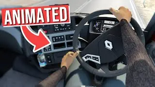 Animated Hands On Steering Wheel  v1.10 | Euro Truck Simulator 2 - 1.40 Mods | Toast