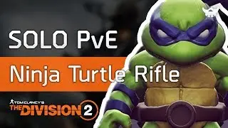 Solo PvE Rifle Ninja Turtle Farming Build for the Division 2