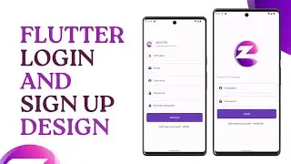 Flutter Login & Sign Up Design | [2024]