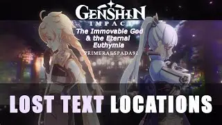 Genshin Impact: Lost Text Locations