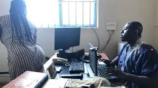 Komfo College meets his meeter Episode 1 - Ei this Canadian lady 😂😂😂😂😂