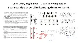 Tipe Soal TIU dan TKP CPNS 2024, Info dari Peserta CPNS 2024 | Part 9