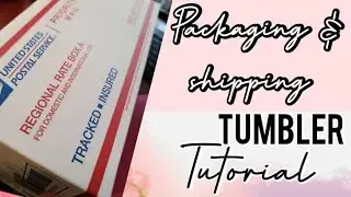 Packaging & Shipping Tumbler #bmktutorial #packagingtumbler #shippingtumbler #USPS #prioritymail