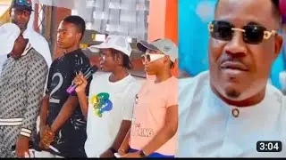 Heartbreaking! Four Beautiful Children Murphy Afolabi Left Behind At His Artist Burial Ceremony