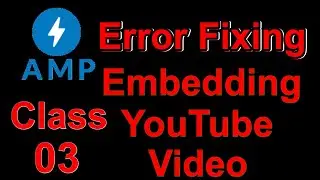 [AMP Error Fix] AMP YouTube tutorial in Urdu/Hindi