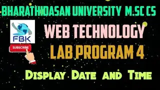 Displaying Date and Time | Javascript Program