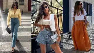 STRET STYLE МОДНЫЕ ОБРАЗЫ НА ЛЕТО 2024