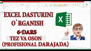 Excel dasturini o`rganish.Arifmetik amallarni hisoblash.Tez va oson