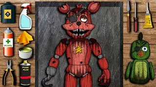 ASMR Rockstar Foxy Repair | FNAF Pizzeria Simulator Animation | Five Nights At Freddy’s