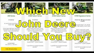 Which New John Deere Lawn & Garden Tractor Should You Buy?