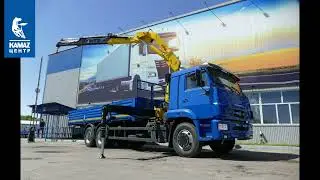 Бортовой автомобиль КАМАЗ 65117 С КМУ