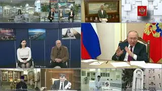 Директор Центрального музея Тавриды  на встрече с президентом России