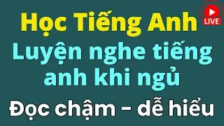 Luyện Nghe Tiếng Anh Khi Ngủ | Luyện Nghe Tiếng Anh Thụ Động | 365 Câu Tiếng Anh Giao Tiếp Full 2024