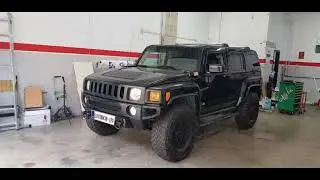 Instalación de Radio android en un vehículo Hummer H3