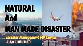 DISASTER MANAGEMENT NATURAL DISASTER MAN MADE DISASTER 