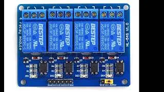 4 Channel 5V DC Relay Board Module Only 190 Taka. @own-logic