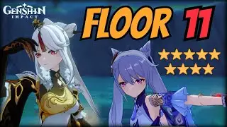 Genshin Impact | Keqing + C2 Ning Floor 11 Full Clear (9 Stars) + Tips