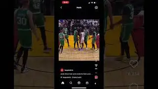 Jaylen brown and Kyle Lowry going at it