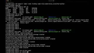 Datera Demo: Kubernetes PVCs and Datera PV Integration