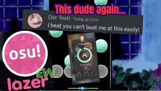 Bro challanged me AGAIN.. in Osu!Mania